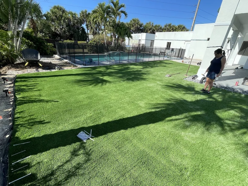 Artificial Turf project by Supreme Landscaping