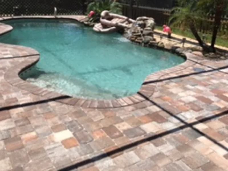 Paver Installation project by Supreme Landscaping
